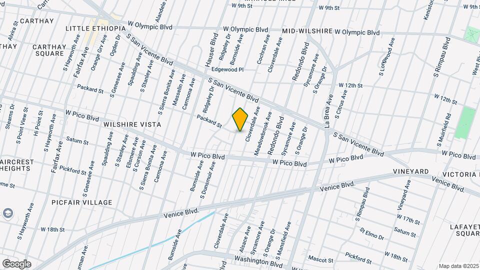 1336 S Cochran Ave Map and Location Details
