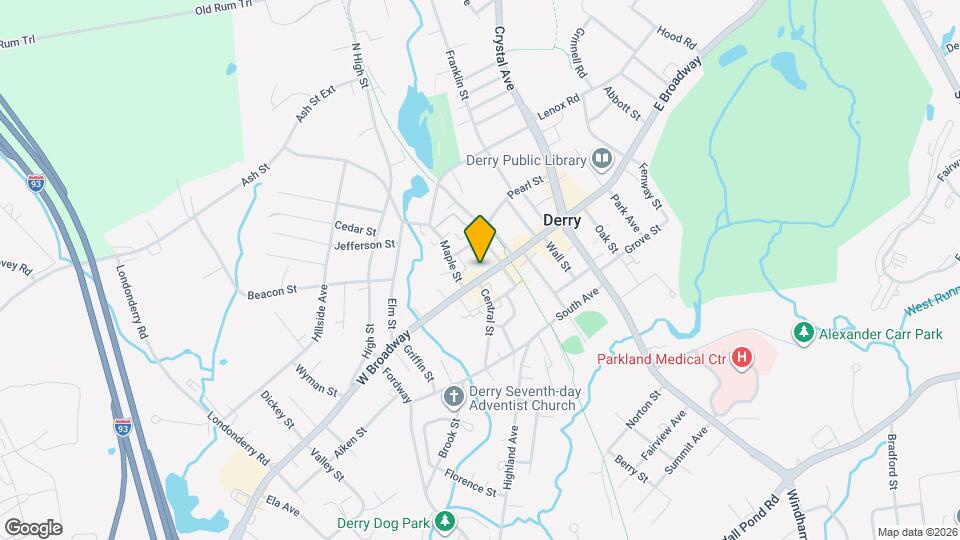 13-15 W Broadway Map and Location Details