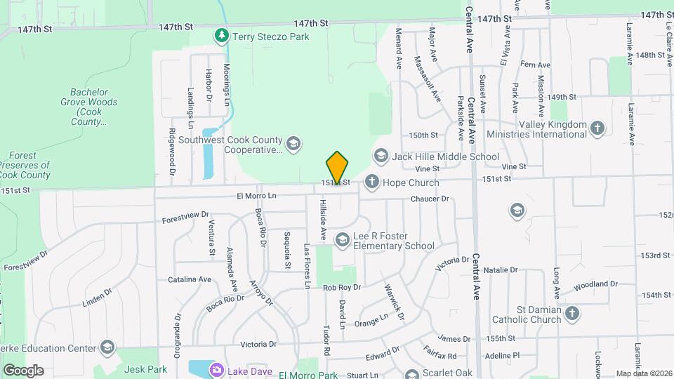 5924 El Morro Ln Map and Location Details