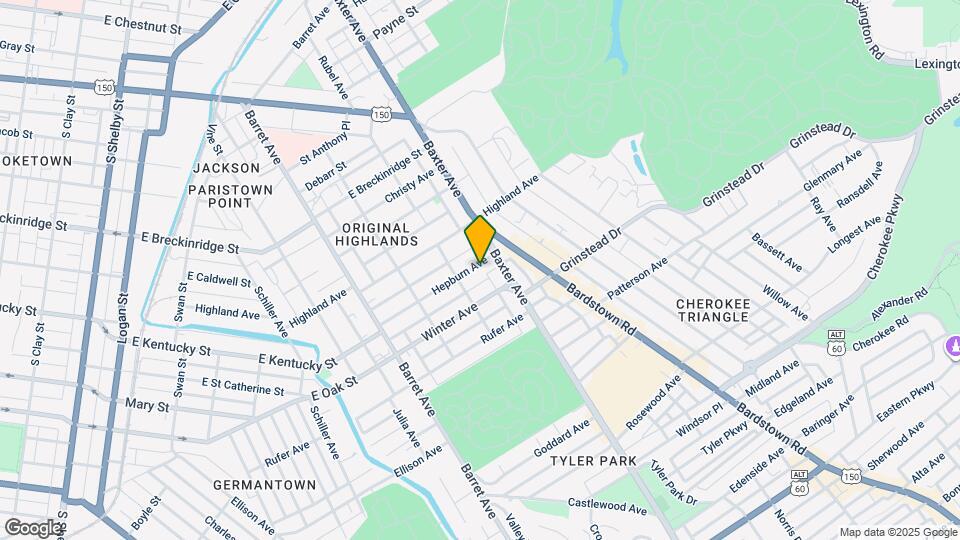 1516 Hepburn Ave Mapa y Detalles de la Ubicación
