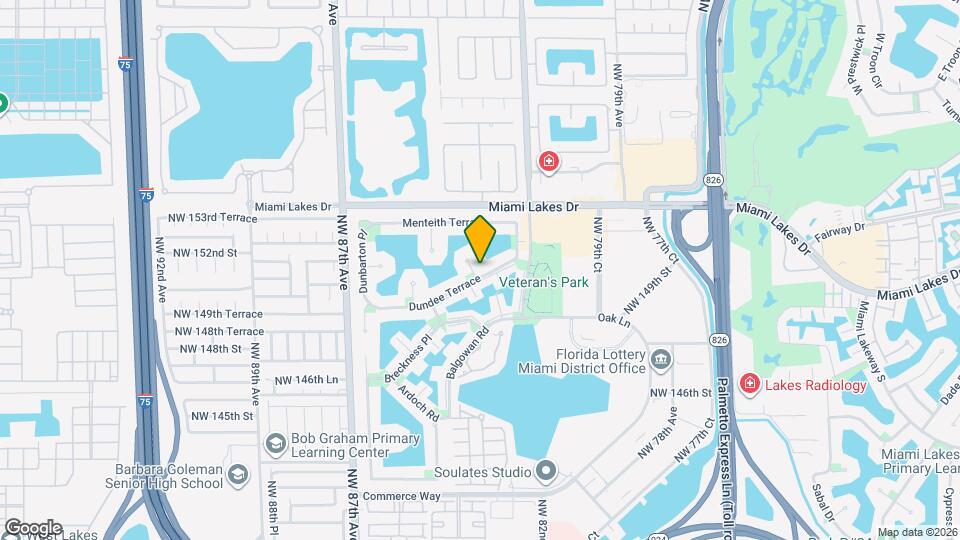 15101 Garvock Pl Map and Location Details