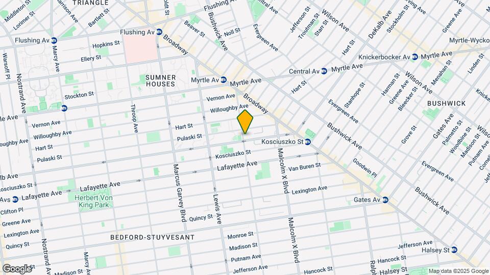 71 Stuyvesant Ave Mapa y Detalles de la Ubicación