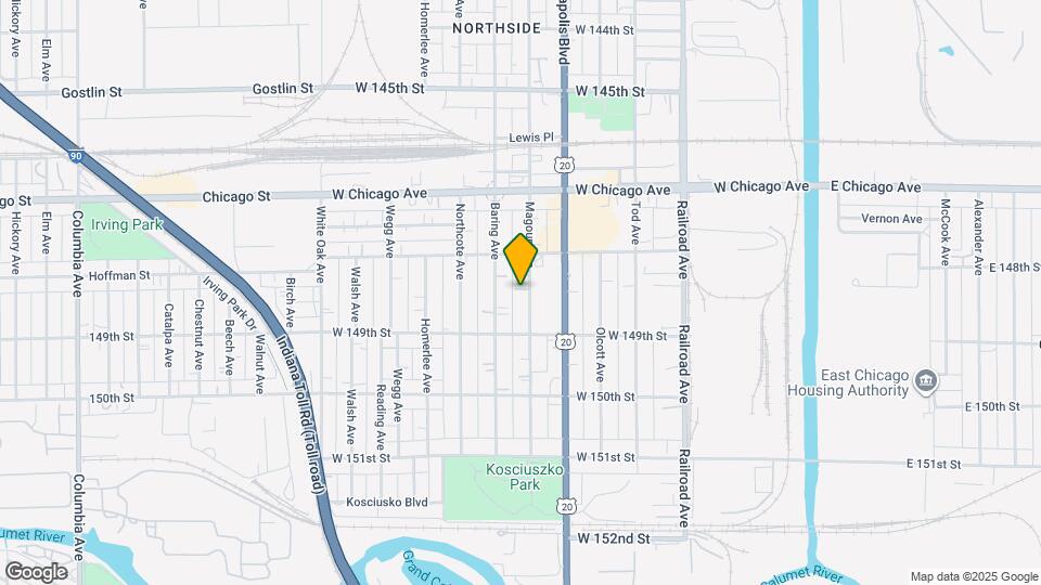 4830 Magoun Ave Map and Location Details