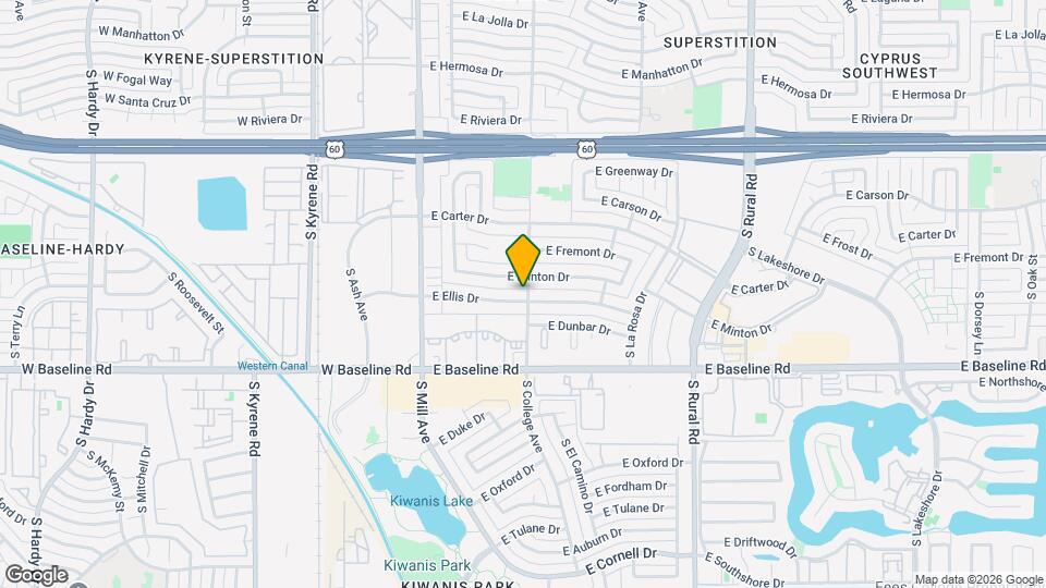 238 E Ellis Dr Map and Location Details