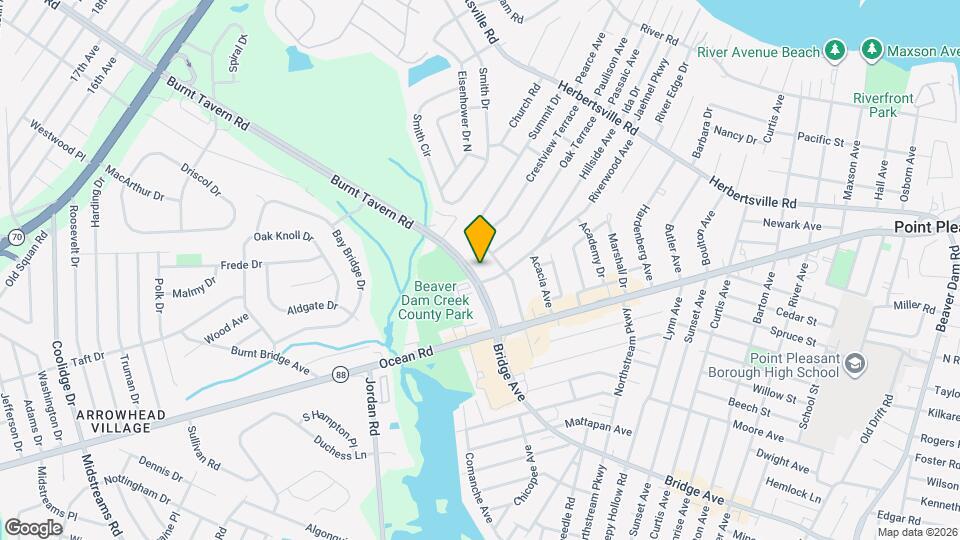 3401 Bridge Ave, Unit POINT PARK CONDO Map and Location Details