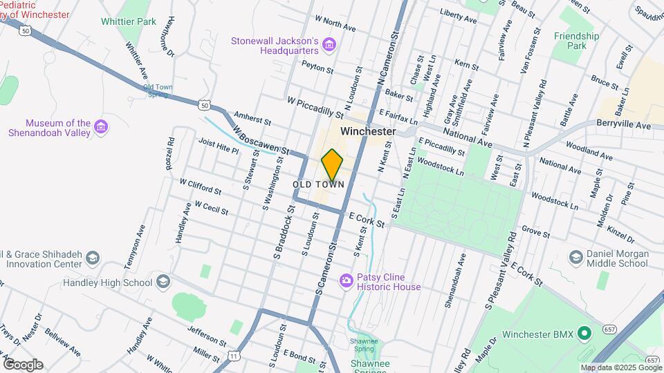 44 S Loudoun St-Unit -5 Map and Location Details