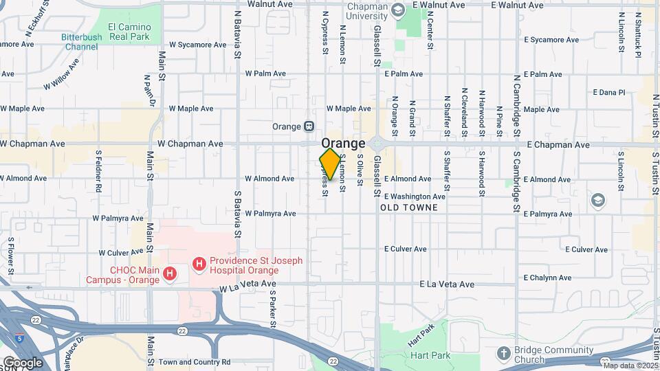 219 S Cypress St Mapa y Detalles de la Ubicación