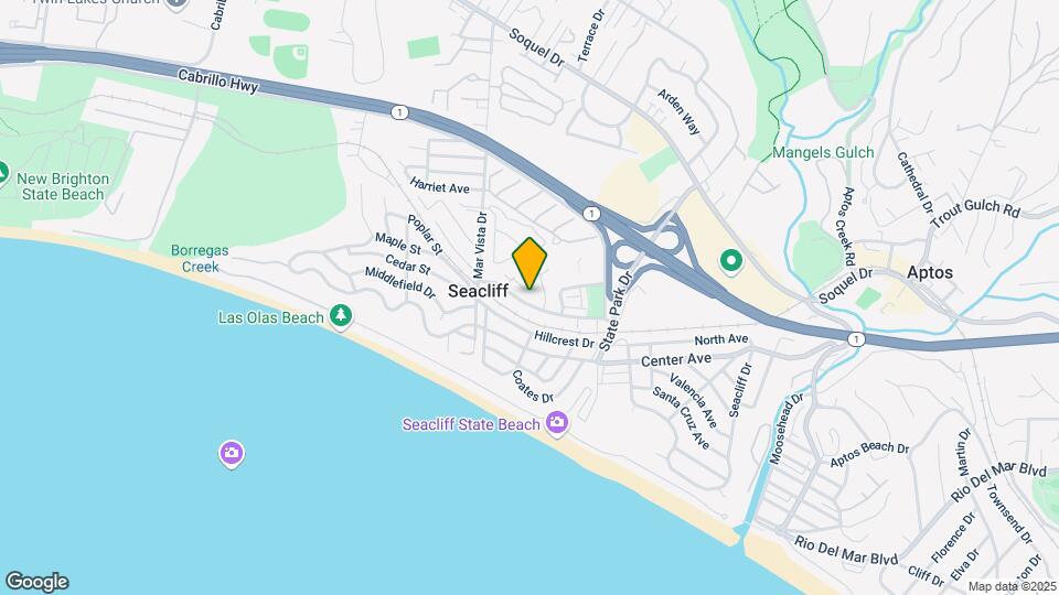 342 Sea Ridge Rd Map and Location Details