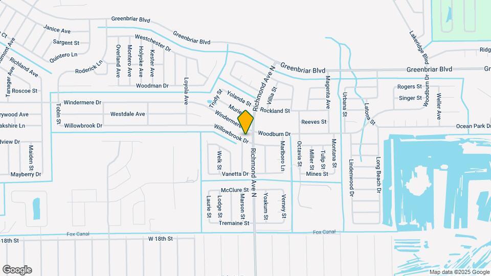 404 Willowbrook Dr Map and Location Details