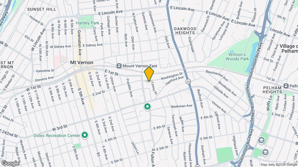 218 Washington St Map and Location Details