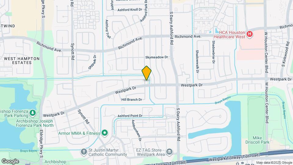 3409 Meadway Dr Map and Location Details