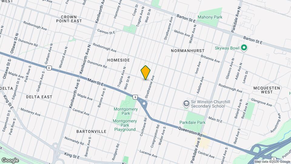 960 Dunsmure Rd Map and Location Details