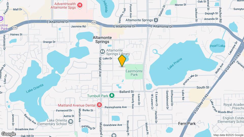 815 Highland Dr Map and Location Details