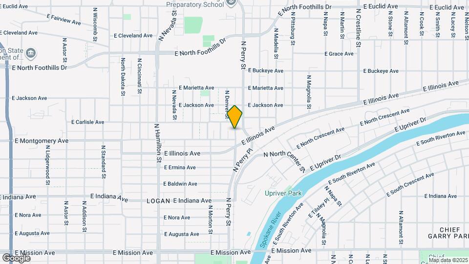 2213 N Perry St Map and Location Details
