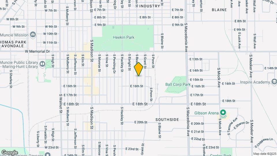 2200 S Beacon St Map and Location Details