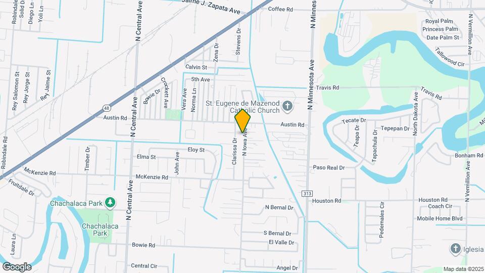 985 N Iowa Ave Map and Location Details