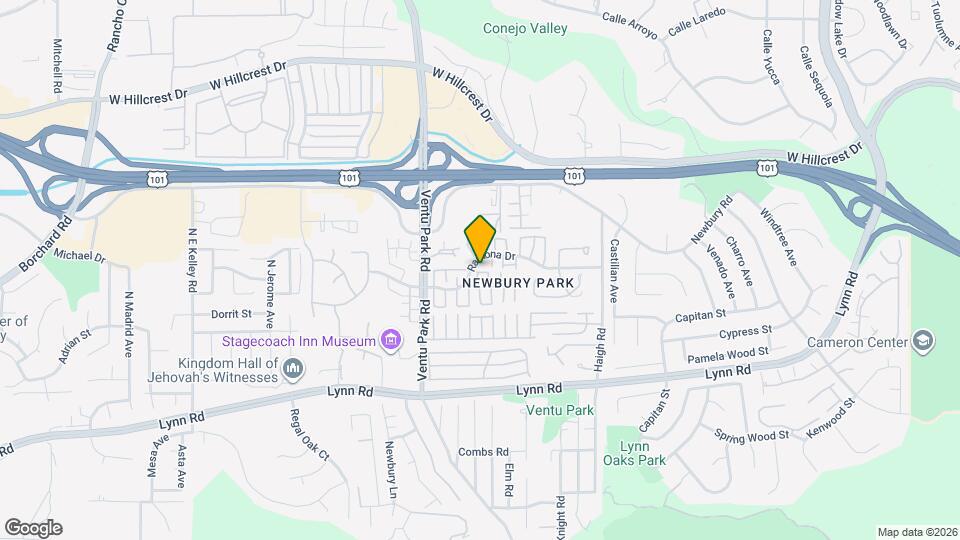 1318 Ramona Dr Map and Location Details