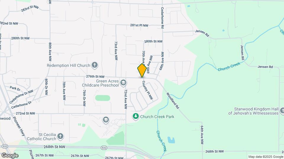 27514 Country Pl NW Map and Location Details