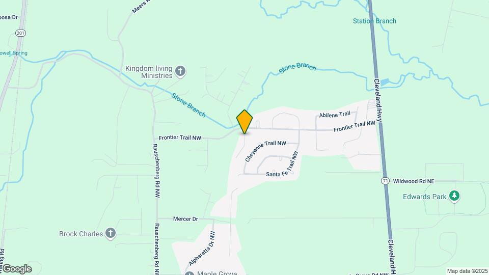411 Cattleman Dr NE, Unit #4 Map and Location Details