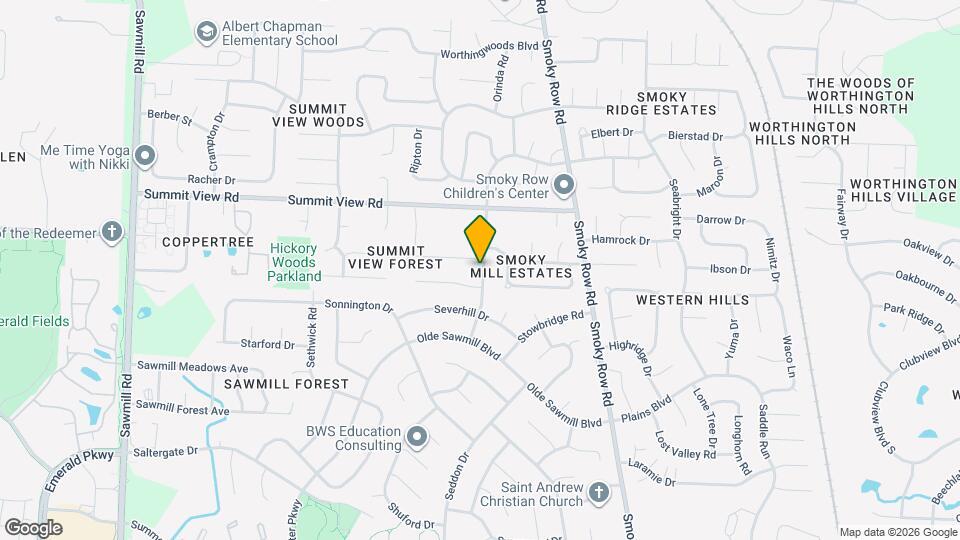 8047 Simfield Rd Map and Location Details