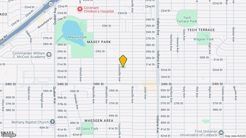 3618 32nd St Map and Location Details