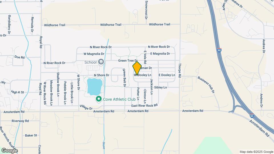 112 W Dooley Ln Map and Location Details
