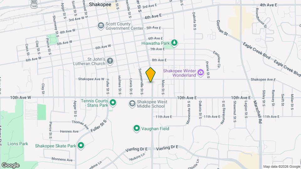 922 Spencer St S, Unit 1 Map and Location Details