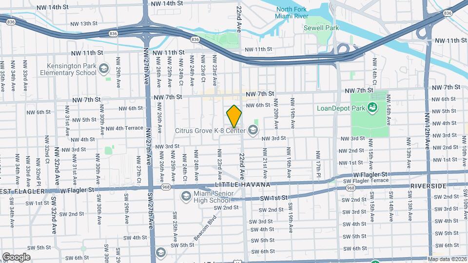 2223 NW 4th St Map and Location Details