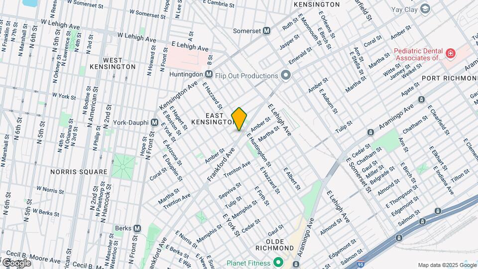 2564 Frankford Ave Map and Location Details