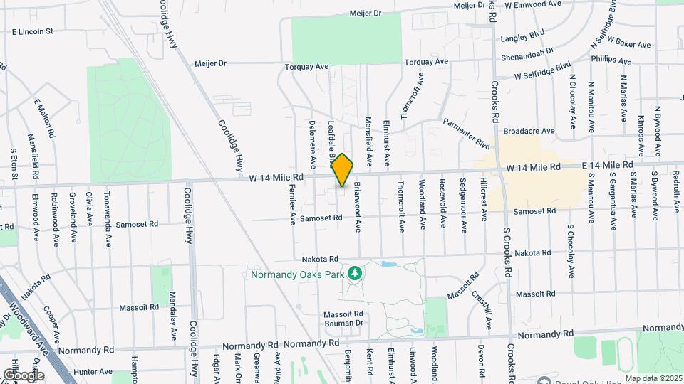 Amber's Leafdale Apartments Map and Location Details