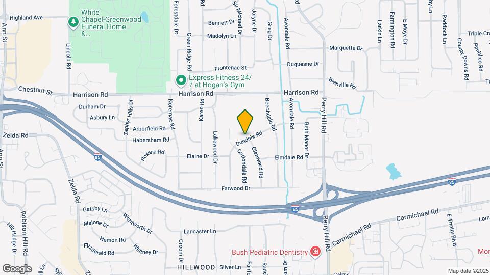 3521 Dundale Rd Map and Location Details