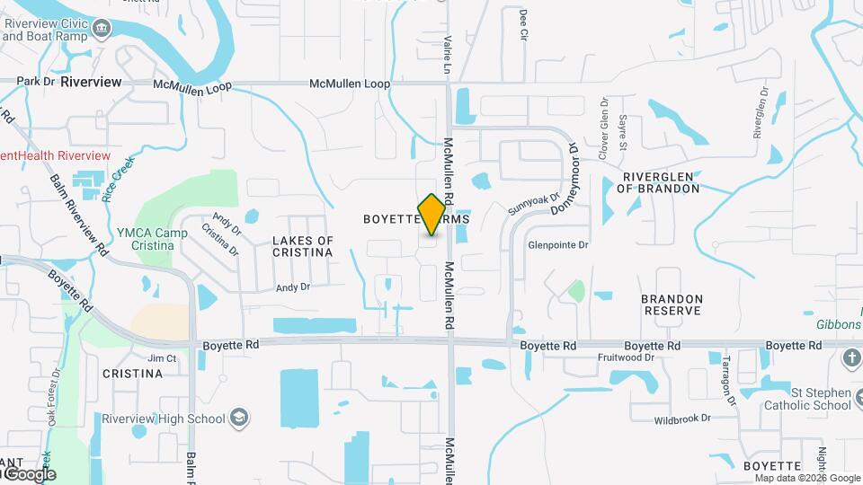 11716 S Stone Ln Map and Location Details