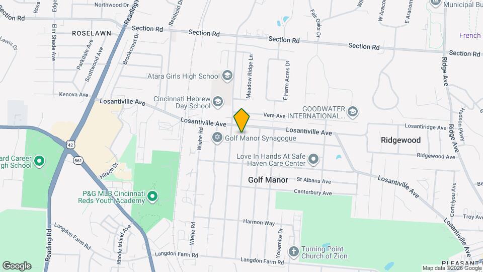 6463 Mayflower Ave Map and Location Details