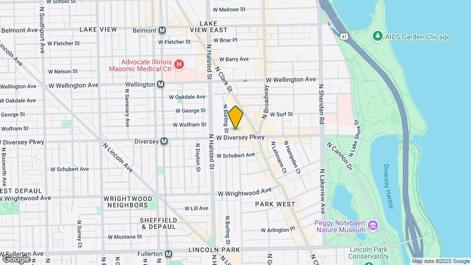 2800 North Orchard Mapa y Detalles de la Ubicación