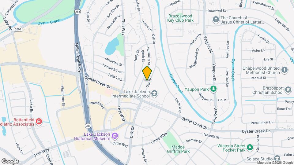 119 Oak Dr Map and Location Details
