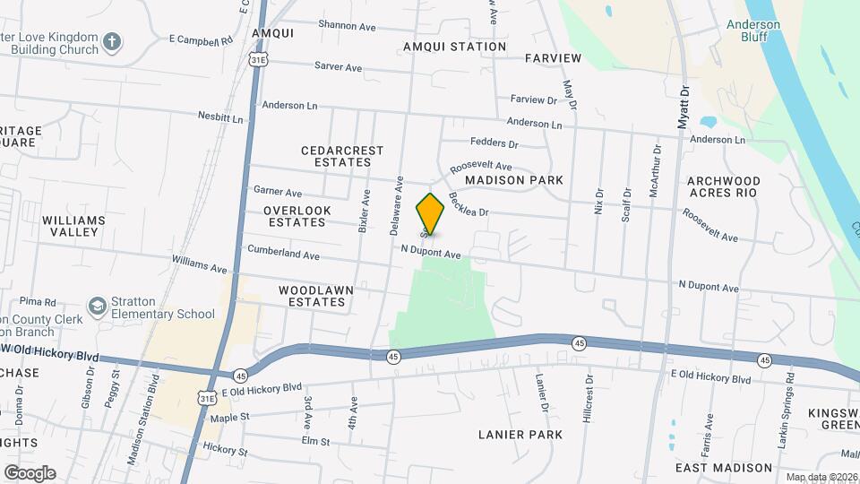 525 N Dupont Ave Map and Location Details