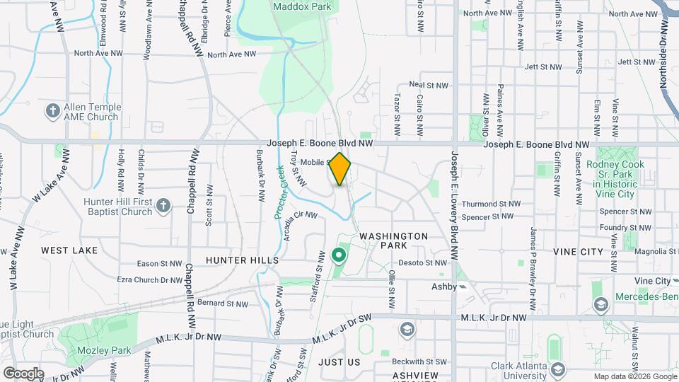 221 Stafford St NW Map and Location Details