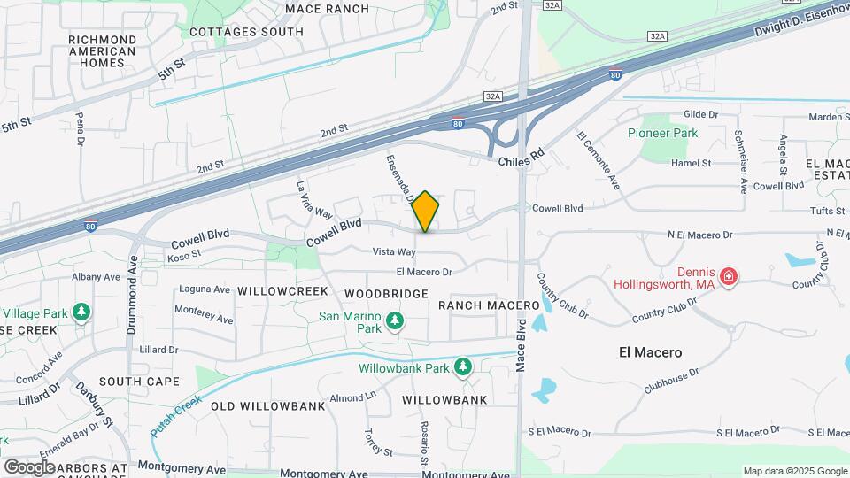 4310 Cowell Blvd Map and Location Details