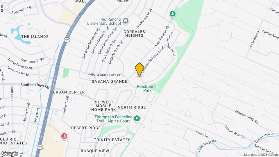 4910 Dolores Hidalgo Dr SE Map and Location Details