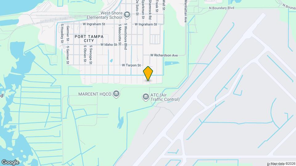 7713 S Shamrock Rd Map and Location Details