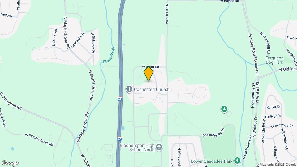 1209 W Aspen Ct Map and Location Details