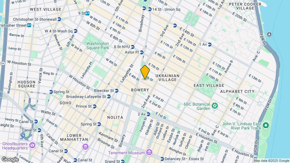 67 E 4th St Map and Location Details