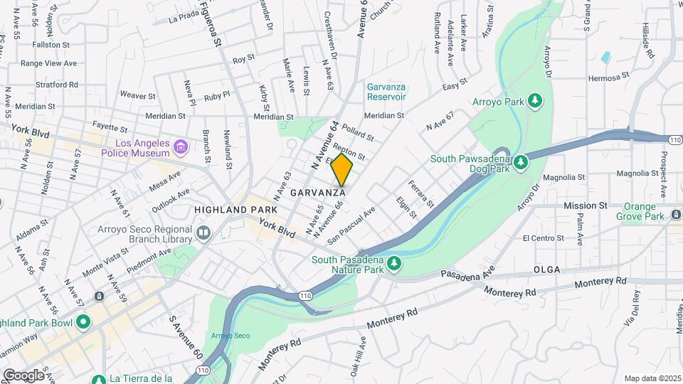 329 N Avenue 66 Map and Location Details