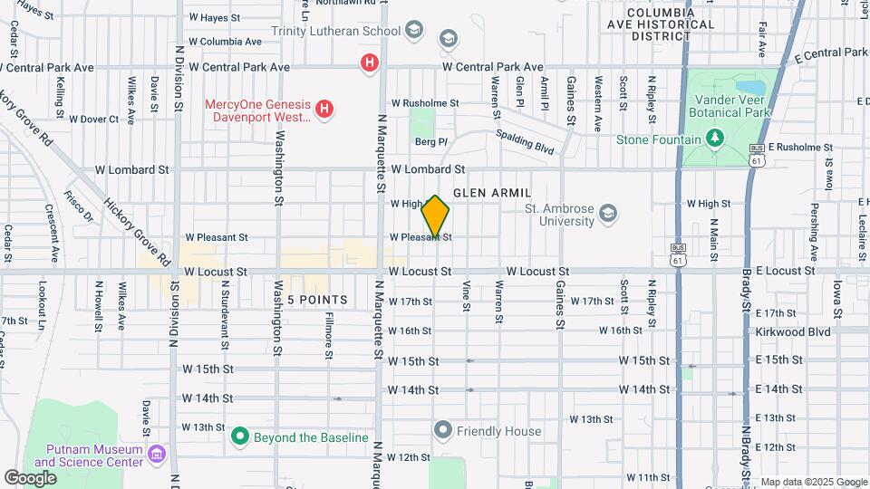 1930 N Myrtle St Map and Location Details