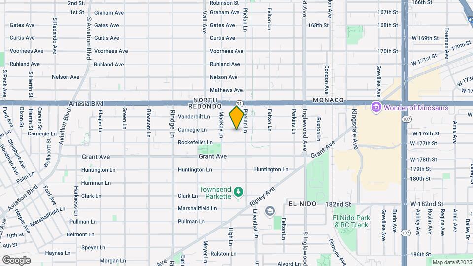 2414 Carnegie Ln Map and Location Details