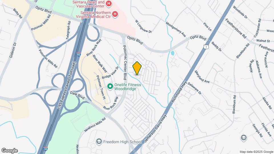 2325 Brookmoor Ln Map and Location Details