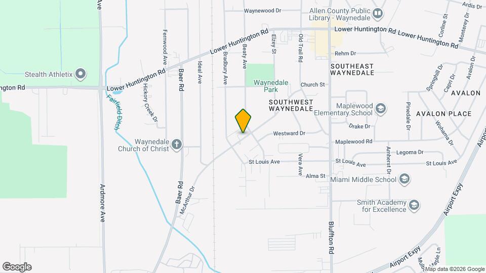 3006 McArthur Dr Map and Location Details