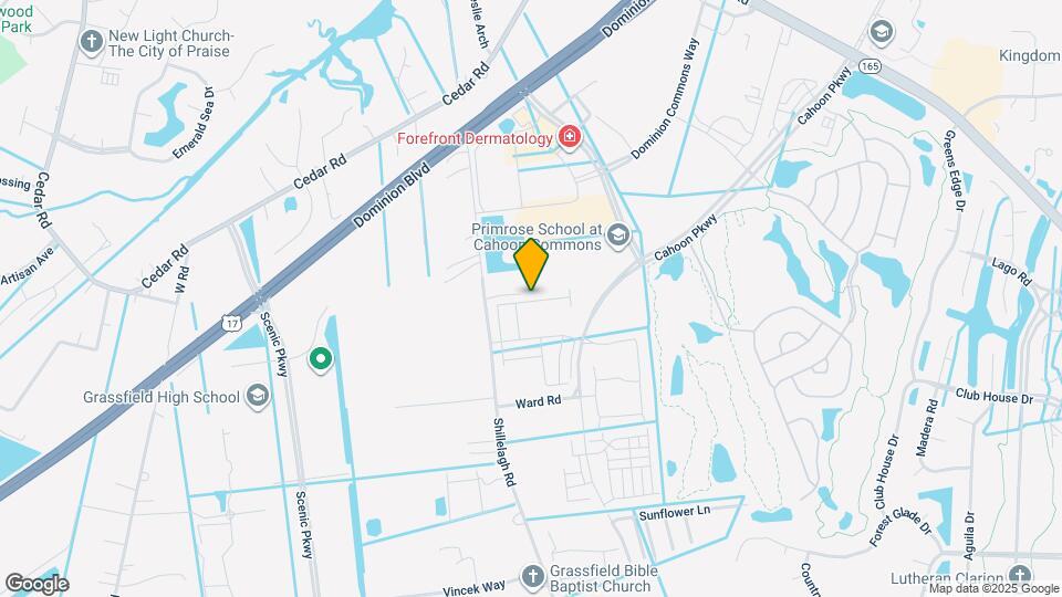 526 Eldridge Ln Map and Location Details