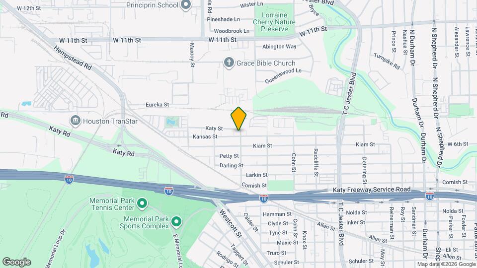 5802 Kansas St Map and Location Details