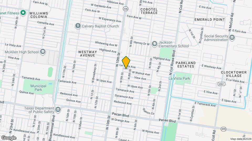 812 W Walnut Ave Map and Location Details